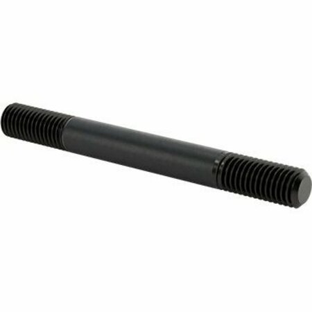 BSC PREFERRED Left-Hand to Right-Hand Male Thread Adapter Black-Oxide Steel 5/8-11 Thread 6 Long 94455A537